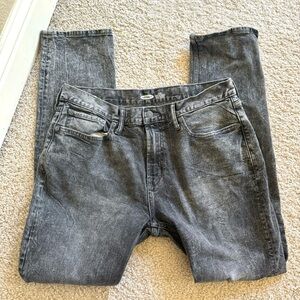 Old Navy Slim Fit Built-In Tough Flex 24/7 Jeans Mens Size 33 Gray